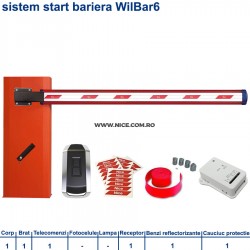 Sistem Start Bariera Automata Acces Parcare WilBar6